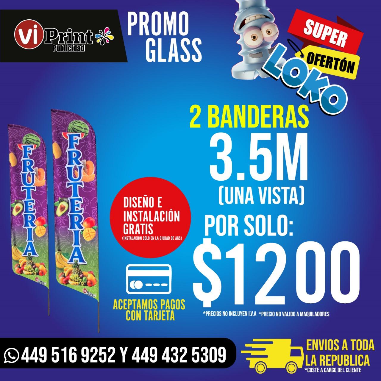 Promo glass